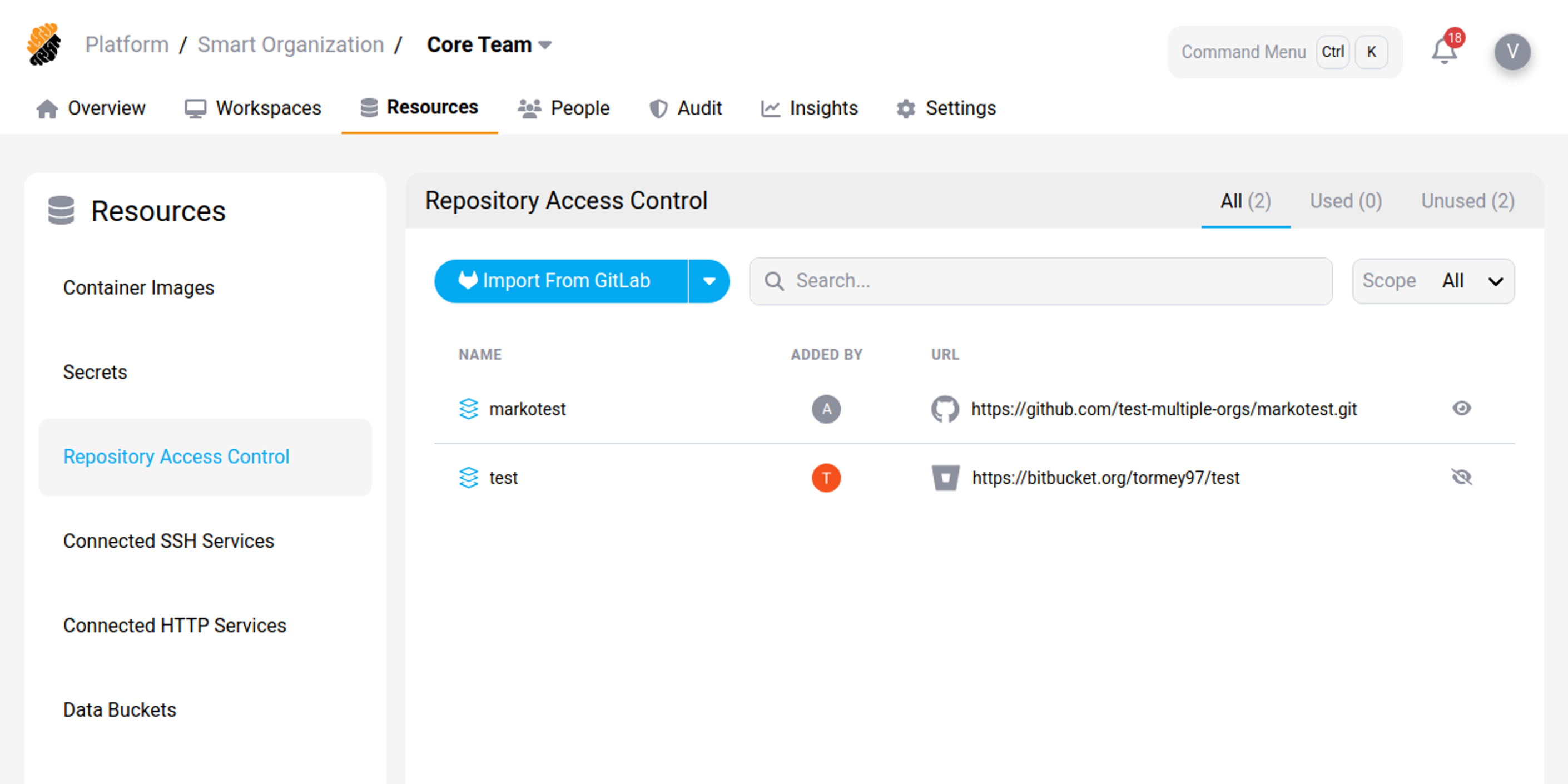 repository-view-light